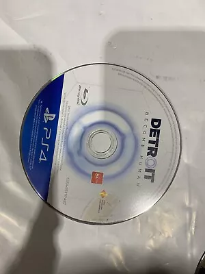 Detroit Become Human PS4 Playstation 4 Game Complete Disk Only • $25