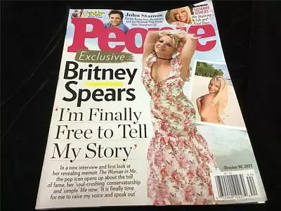 People Magazine Oct 30 2023 Britney Spears John Stamos Suzanne Somers • $10