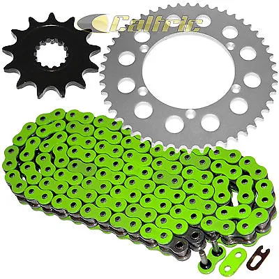 Green O-Ring Drive Chain & Sprockets Kit For Kawasaki KX450F KLX450R 2006-2017 • $50.25