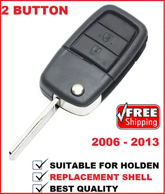 $16.55 • Buy 2B Remote Flip  CAR Key Shell Suitable For Holden Commodore VE Ute 2006 -2013  