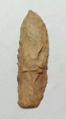 Well Used Authentic Missouri Stemmed Conglomerate Artifact Spear Arrowhead Tool • $12