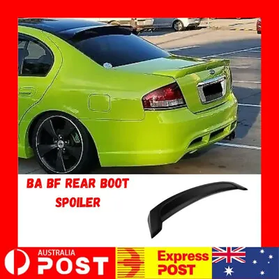 Rear Boot Trunk Spoiler Bobtail Fits Ford Falcon BA BF XR6 XR8 FPV Turbo (02-08) • $156