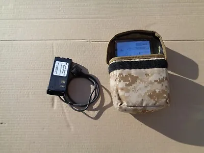 Military Radio Sincgars An/prc-153 Hand Held Radio Power Adapter + Carry Case • $24.95