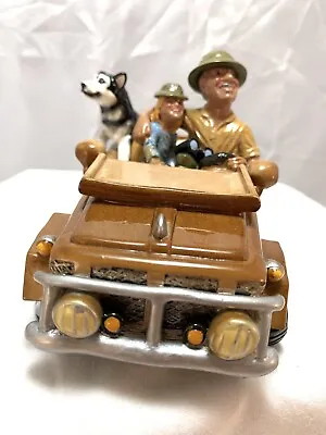 K. Cantrell Elsa’s Safari Car With Dog Driver And Luggage • $89.99