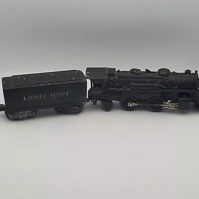 Vintage 1940's LIONEL LOCOMOTIVE #2020 4-8-4 Steam Engine & Lionel Scout.O Gauge • $144.99