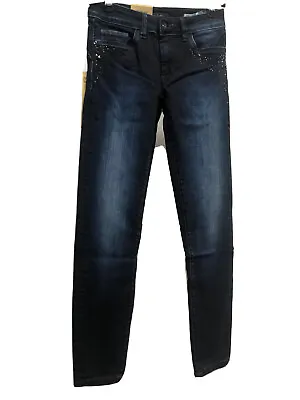 Jeans Salsas Women Size W25 L28 New Blue • £50.80