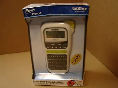 BROTHER PTH110 P-Touch Easy Portable Label Maker - NEW • $29.95