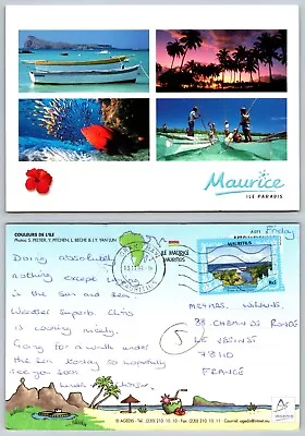 C20698 Multiview   Mauritius  Postcard 1999 Stamp • £1.69