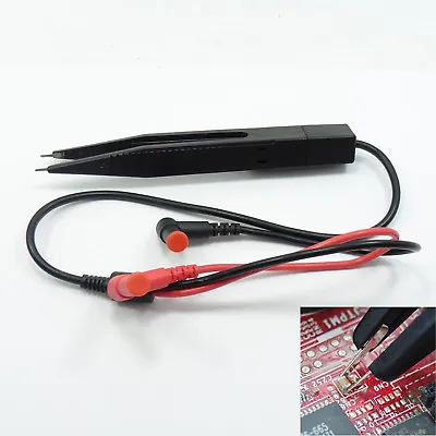 New SMD Testing Tweezers Probe Leads For Multimeter Tester • $8.99