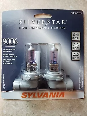 Sylvania Silverstar Headlight Bulbs 2 Pack 9006 ST/2 • $22