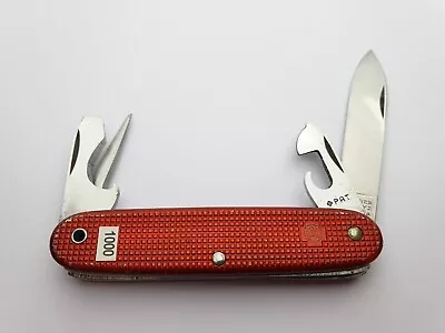 Elsener Schwyz Victoria 1968 Swiss Red Military Army Knife - Victorinox Alox • $300