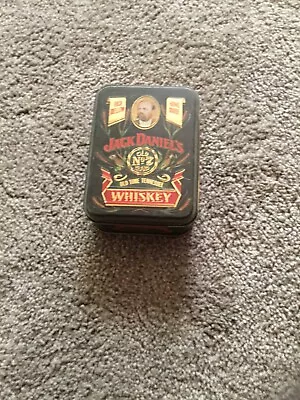 Vintage Jack Daniels Old No. 7 Whiskey Tin Box Made In England • $4