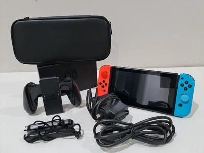 $51 • Buy Nintendo Switch Neon Console 32GB + Accessories+ 64GB SD Card