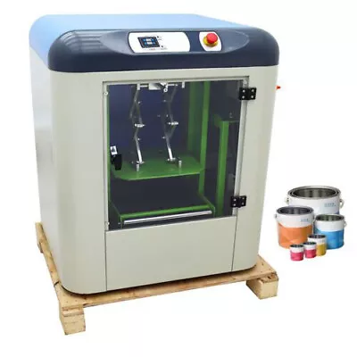 5Gal Automatic Platform Paint Shaker Mixer Manual Clamping Paint Shaker 750W110V • $2337.79