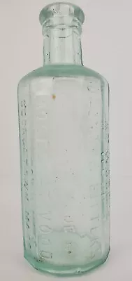 Antique Atwood's Jaundice Bitters Formerly Moses Atwood Embossed Glass Bottle • $14.99