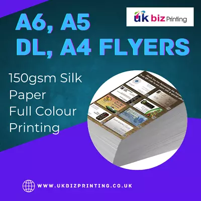 £28.18 • Buy A5, A6, A4 And DL Flyers Printed