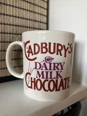 £4.08 • Buy Cadbury’s Dairy Milk Vintage Logo Mug Staffordshire Tableware 2005