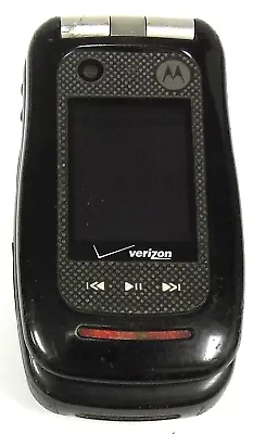 Motorola Barrage V860 - Black And Silver ( Verizon ) Rare Cellular Flip Phone • $16.99