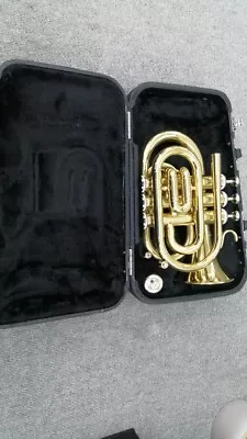 Jupiter Pocket Trumpet JPT-416 With Hard Case Used • $224.86