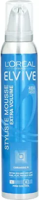 L'Oreal Elvive Stylise Extra Volume Firm Styling Mousse 200ml • £7.04