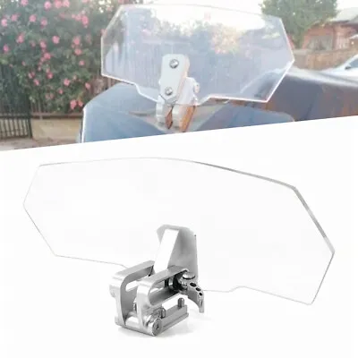 Clip On Deflector Windshield Windscreen Fit For YAMAHA Road Star 1300 Silverado • $32.25