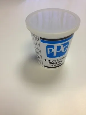 PPG DOX 249 8OZ Mixing Cup With Lid - Qty-10 Ea. • $15.50