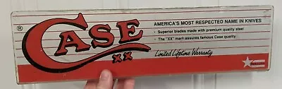 Vintage Case XX Knives Plastic Store Display Deco USA Rare Collectible  • $129.90