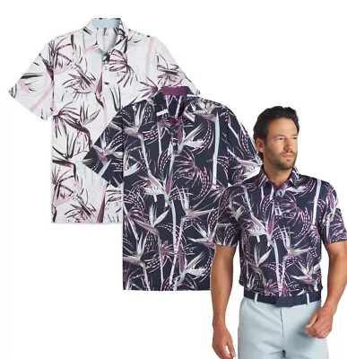 Puma Mens MATTR Birds Of Paradise Golf Polo Shirt - 624476 - New 2024 • $69.03