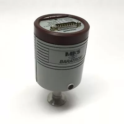 $700 • Buy MKS 626A01MDE Baratron Capacitance Manometer Pressure Transducer 1mbar, DB15-pin