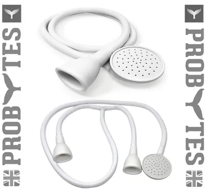 £8.99 • Buy Single / Double Tap Shower Spray Hose Bath Sink Spray Head Washing Kids Pets PVC
