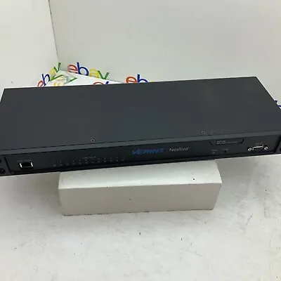 Verint Nextiva S1712E 12-Port CCTV Networked IP Video Server Encoder S1712e-T 👍 • $43.99