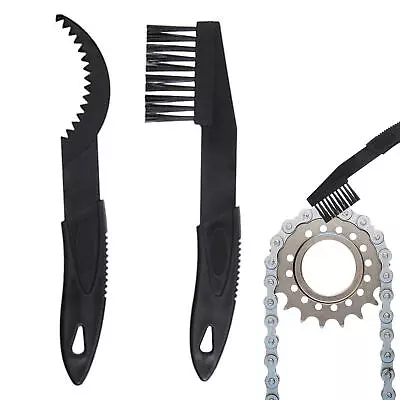 2×Bicycle Chain Cleaner Bike Wash Tool Cycling Scrubber Cleaning Brushes Wheel  • $8.18