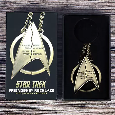 Star Trek TOS Friendship Necklace Magnetic Fasteners Quantum Mechanix 2016 New • $23.99