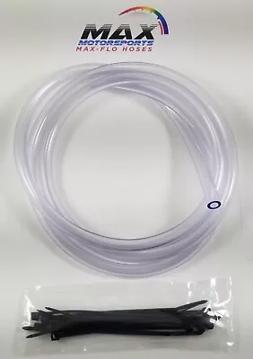 4' Ft Fuel Line 3/16  (4.8mm) ID X 5/16  OD CLEAR Gas Hose Tubing ATV DIRTBIKE • $9.95