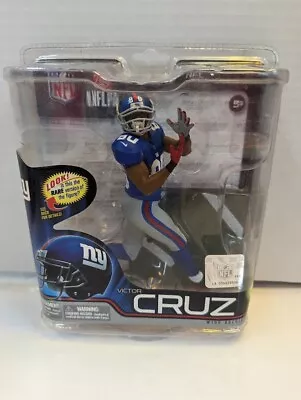 Victor Cruz- NFL NY Giants Football Rookie Action Figure Series 31 McFarlane NEW • $29.99