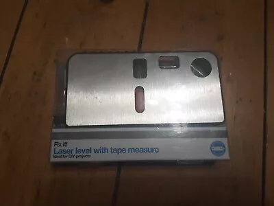M&S Laser Level With Tape Measure • £5