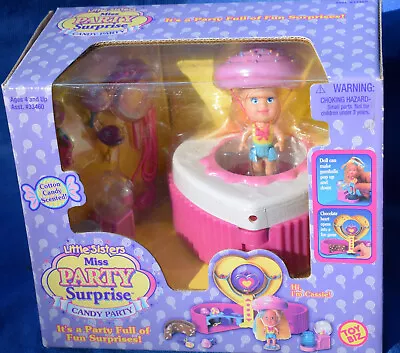 Toy Biz Miss Party Surprise Little Sisters Cassie Candy Party • $42.99