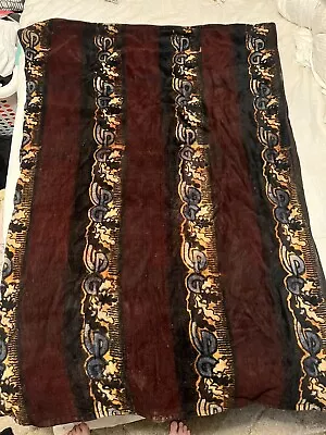 Antique Wool Horse Hair Buggy Carriage Lap Sleigh Chase Blanket 66 X53  • $100