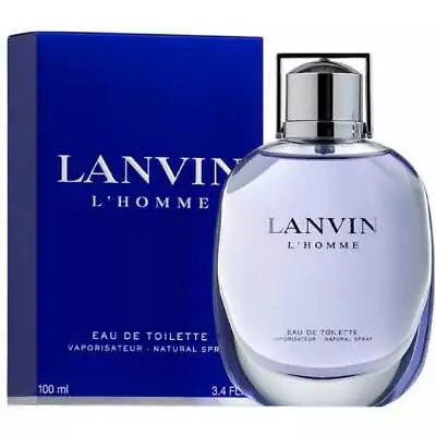 Lanvin L'homme 100ml Edt Spray For Him - New Boxed & Sealed - Free P&p - Uk • £22.28