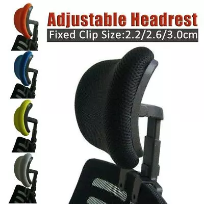$37.16 • Buy Chair Headrest Office Seat Adjustable Swivel Lifting Neck Spine Back Support