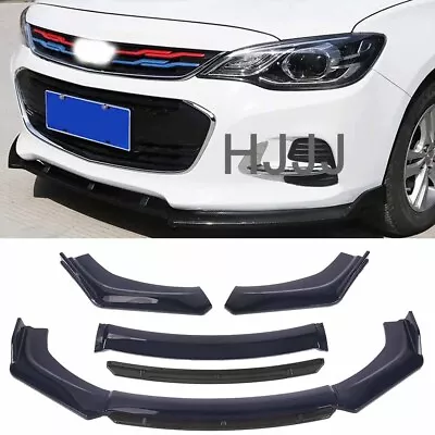 For Chevry Monte Carlo 2000-2007 Carbon Black Front Bumper Lip Splitter Spoiler • $44.22