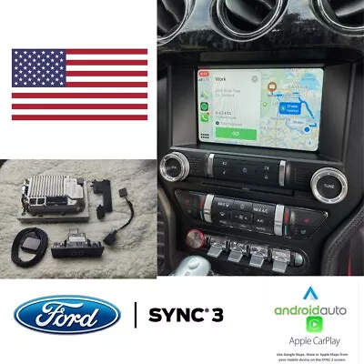 2015-2017 FORD Mustang SYNC 2 To 3 CarPlay Android Auto Upgrade Kit VIN OEM • $630