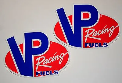 2 Large 7  Nascar NHRA VP Racing Fuels Sticker Set New NOS • $12.99