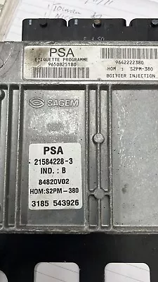 Peugeot Citroen C2 C3 ECU 21584228-3 9650825180 • £50