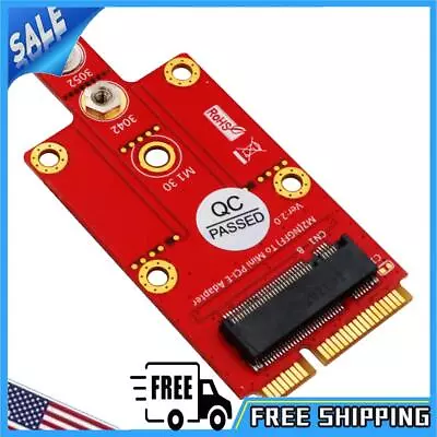 M.2 To Mini PCI-e Adapter 3030 3042 3052 For 3G 4G 5G Module M2 To Mini PCI-e • $11.39