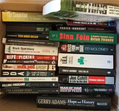 £180 • Buy Northern Ireland Troubles Book Bundle Irish History Politics War IRA UDA X 22 