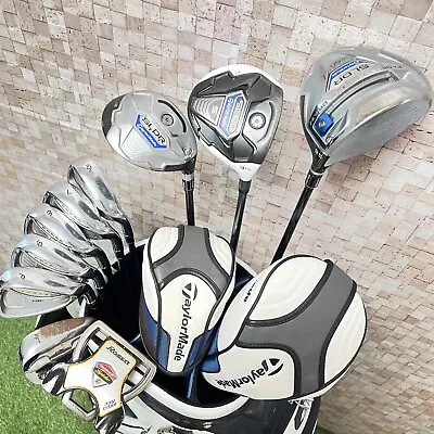 Taylormade SLDR Golf Set 1w 3w 7w Rac Cgb Iron 6789P 10pics RH ※No Caddy Bag Men • $726.38