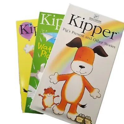 $19.99 • Buy Kipper The Dog Lot Of 3 VHS Video Tapes Kids Children's Cartoon 2001 2004 Pig 