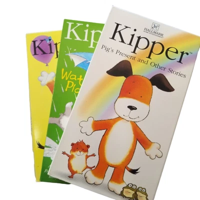 $19.99 • Buy Kipper The Dog Lot Of 3 VHS Video Tapes Kids Children's Cartoon 2001 2004 Pig 