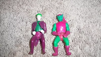 VINTAGE MEGO COMIC ACTION HEROES GREEN GOBLIN 1975 & Joker  POCKET MARVEL • $59.99